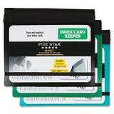 Five Star Advance Index Card Keeper MEA50644