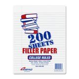 Ampad Three Hole Punched Filler Paper ESS26023