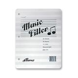 Ampad 10 Staves Music Filler Paper ESS26175