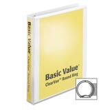 Cardinal BasicValue ClearVue Binder with Round Rings