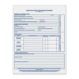 Rediform Two-sided Employment Application Form Pad - 9G285