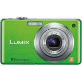 Panasonic Lumix DMC-FS7 Point & Shoot Digital Camera - Green - DMCFS7G