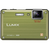 Panasonic Lumix DMC-TS1 Point & Shoot Digital Camera - Green - DMCTS1G
