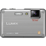 Panasonic Lumix DMC-TS1 Point & Shoot Digital Camera - Silver - DMCTS1S