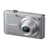Panasonic Lumix DMC-FS15 Point & Shoot Digital Camera - Silver - DMCFS15S