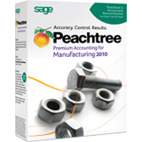 Sage Peachtree Premium Accounting 2010 for Manufacturing - VERMFGM2010RT