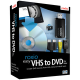 COREL Roxio Easy VHS to DVD with USB 2.0 TV/Video Capture Device - Complete Product - 1 User