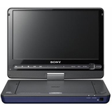 Sony DVP-FX930/L Portable DVD Player - 9" Active Matrix TFT LCD - CD-RW, DVD+RW, DVD-RW, DVD-R, DVD+R - MP3, DVD Video, JPEG Playback - 1 Disc(s) - Blue - DVPFX930L
