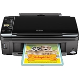 Epson Stylus NX215 Multifunction Printer - Color Inkjet - 32 ppm Mono - 15 ppm Color - 5760 x 1440 dpi - Copier, Scanner, Printer - USB - PC, Mac - C11CA47231