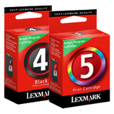 LEXMARK Lexmark No. 4/5 Twin-Pack Ink Cartrdges