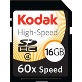 Lexar Media 16GB KODAK Secure Digital High Capacity (SDHC) Card - 60x - KSD16GHSBNA060