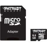 Patriot Memory 8GB Patriot Signature microSD High Capacity (microSDHC) Card - Class 4