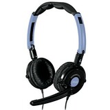 LifeWorks LifeTalks IH-H413UN Foldable USB Headset - Wired Connectivity - Stereo - Over-the-head - Blue - IHH413UN