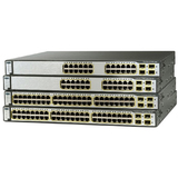 CISCO SYSTEMS Cisco Catalyst 3750V2-24PS Stackable Ethernet Switch - 2 x SFP (mini-GBIC) - 24 x 10/100Base-FX LAN