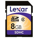 Lexar Media 8GB Secure Digital High Capacity (SDHC) Card - KSD8GBFSBNAHD