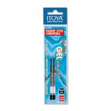 AquaRoller Rollerball Pen Refill - 1mm - Medium Point - Black For ITOYA Rollerball Pen 2 / Pack
