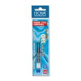 AquaRoller Rollerball Pen Refill - 1mm - Medium Point - Blue For ITOYA Rollerball Pen 2 / Pack