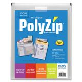Itoya PolyZip Vertical Envelope ITYPZ60CR