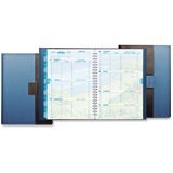 Day-Timers Planner - Weekly - 5.5" x 8.5" - January till December - 7:00 AM to 6:00 PM - 1 Week Per 2 Page(s) - Vinyl Cover