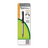 Telescopic Ballpoint Pen - Point Pen Point Style - 1 mm Pen Point Size - Black Ink - Assorted Barrel - 1  Pack - 24001