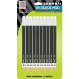 #2 Mechanical Pencil - #2 Pencil Grade - 0.7 mm Lead Size - Black Barrel - 10 / Pack