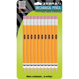#2 Mechanical Pencil - #2 Pencil Grade - 0.7 mm Lead Size - Yellow Barrel - 10 / Pack