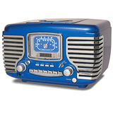 Crosley CR612 Clock Radio - CR612BL
