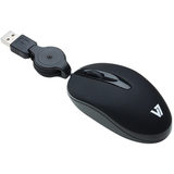 V7 M33B10-6N Mini Mouse with Retractable Cord