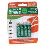 NABC High-Power Rechargeables ULGHP4AAA General Purpose Battery
