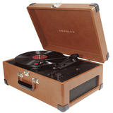 Crosley CR49 Tan Record Turntable - CR49TA