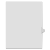 Printed 41 - 8.5' x 11' - 25 / Pack - White Divider