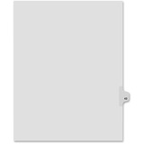 Printed 43 - 8.5 x 11 - 25 / Pack - White Divider