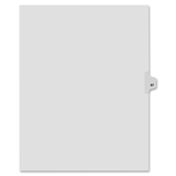 Kleer-Fax 80000 Series Side Tab Index Divider KLF82287