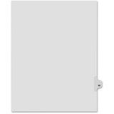 Kleer-Fax 80000 Series Side Tab Index Divider KLF82295
