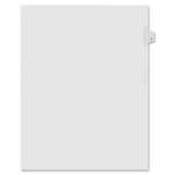 Kleer-Fax 90000 Series Side Tab Index Divider KLF91005