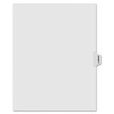 Kleer-Fax 90000 Series Side Tabs Index Divider KLF91866