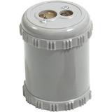 Baumgartens Dual Pencil Sharpener with Receptacle BAUMR9010