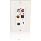 D5IP 4-Port Audio Faceplate - D5IP