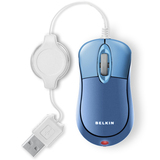 Belkin Retractable Mini Travel Mouse