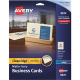 Avery Clean Edge Inkjet Business Card