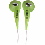 Koss JAMSAA Earphone - Stereo - Green - Mini-phone
