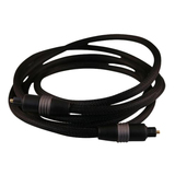 dreamGEAR DGPS3-1301 Fiber Optic Audio Cable - 72' - Black