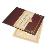 Geographics Gold Foil Embossed Award Certificate Kit