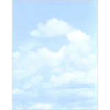 Geographics Clouds Design Bond Paper