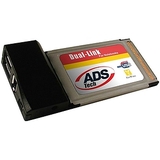 ADSTech Dual Link Cardbus USB & FireWire Combo Adapter - DLX181EF