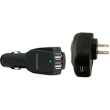 Scosche IP3IN1 Auto/AC Adapter - 5 V DC