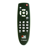 Audiovox Universal TV Remote with Glow in the Dark Buttons - TV