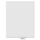 Kleer-Fax Alphabetical Index Dividers