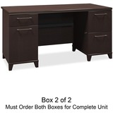 Bush Enterprise Coll. Mocha Cherry Desk Ensemble