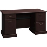 Bush Syndicate Coll. Mocha Cherry Desk Ensemble